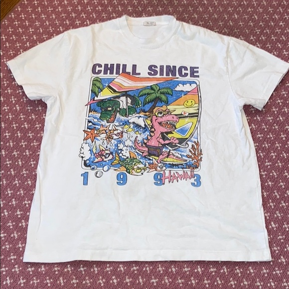 Brandy Melville Tops - Brandy Melville Chill Since 1993 Hawaii Shirt